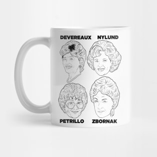 RobskiArt - Golden Girls Light T Mug